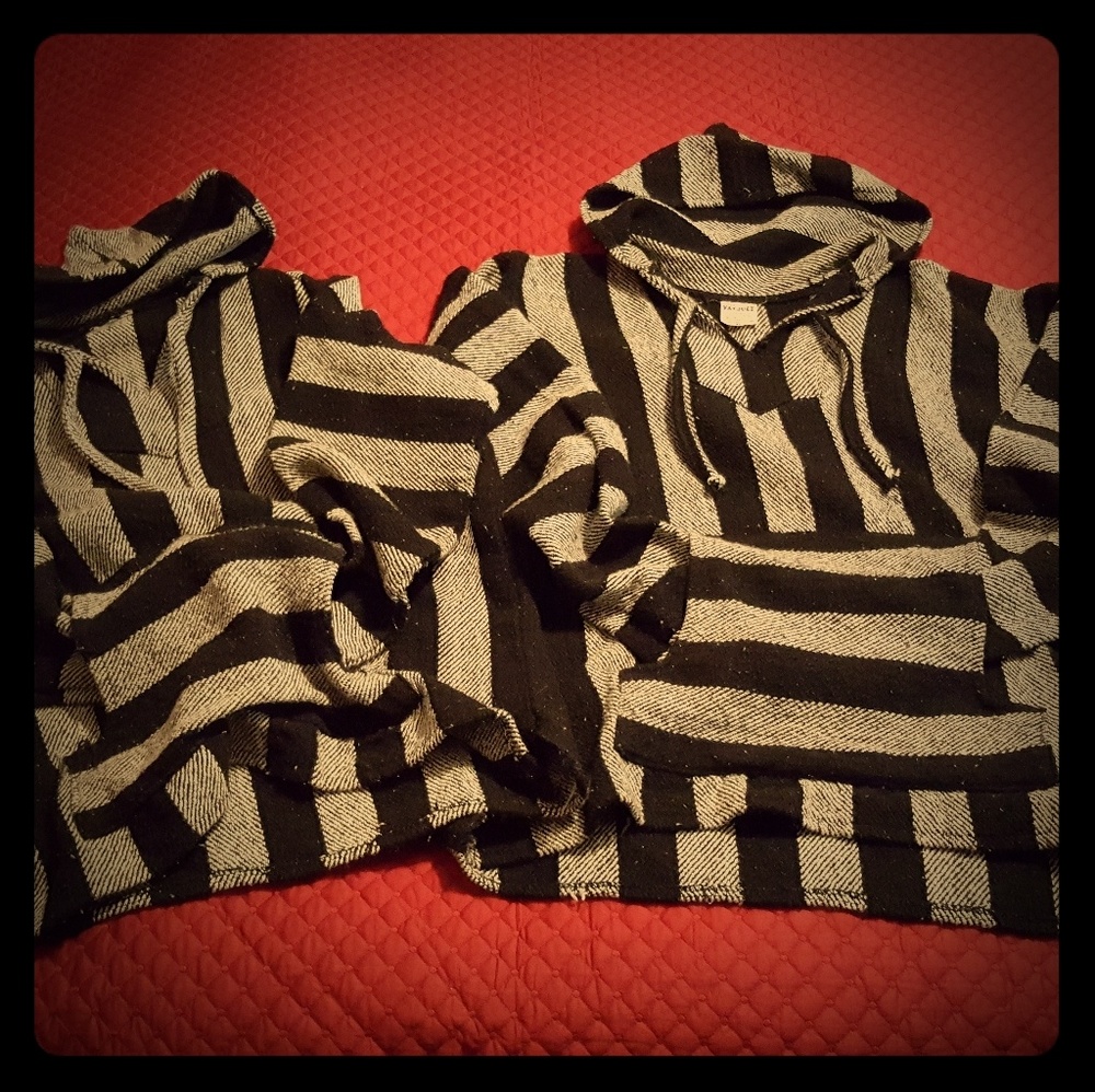 His & Hers Baja Hoodie / Surf Ponchos